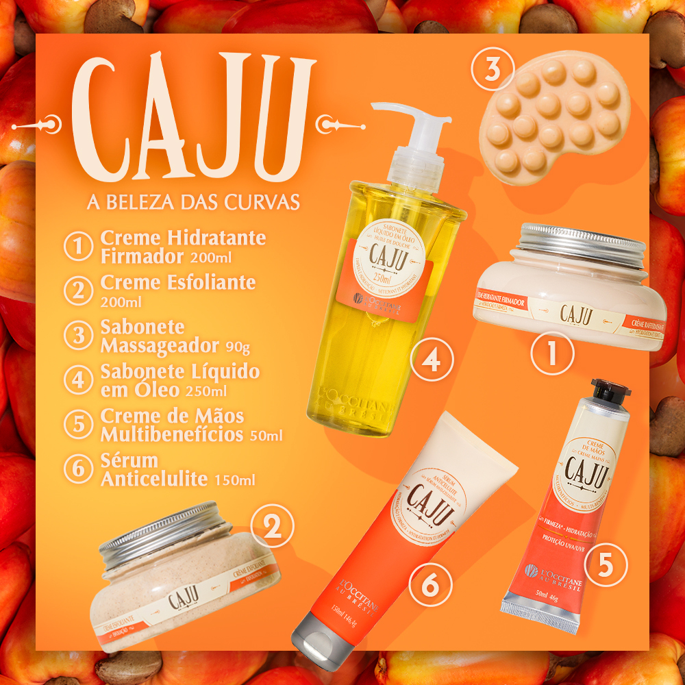 Creme de M&atilde;os Caju 50ml, ,  large image number 3